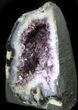 Amethyst & Calcite Geode From Brazil - lbs #34448-1